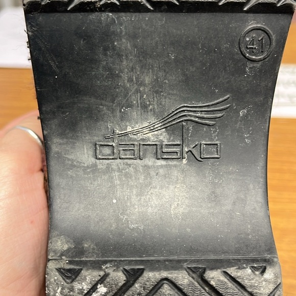 Dansko Colorful Yarn Clogs Ladies 41 - Picture 15 of 16